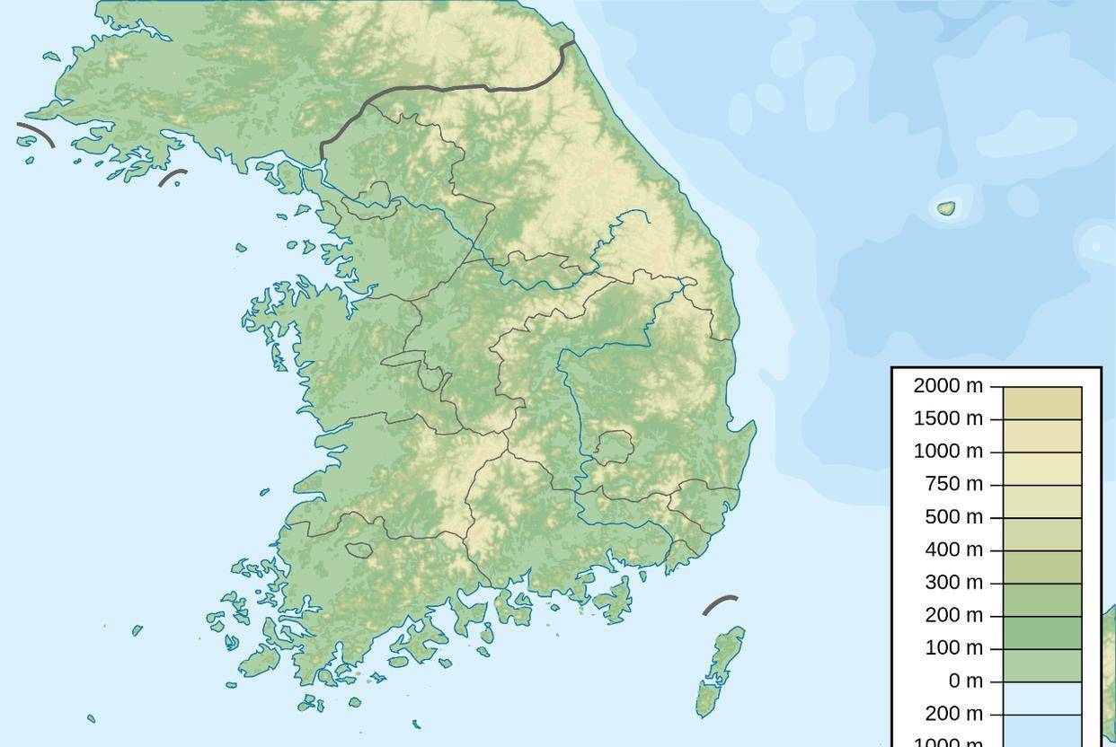 面積10萬平方公里,包括4000個島嶼,韓國為何地理條件?