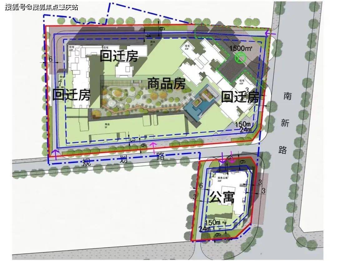 其中住宅:有3棟回遷房,1棟(二單元)可售商品房