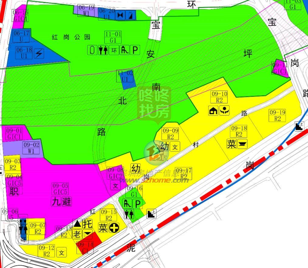 罗湖北站最新规划图图片