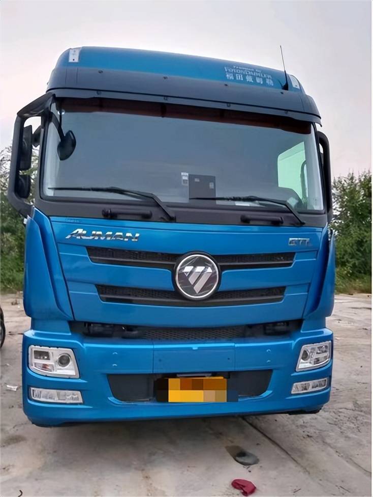 百公里气耗29kg!欧曼gtl 500马力燃气车成为郭师傅运输创收利器