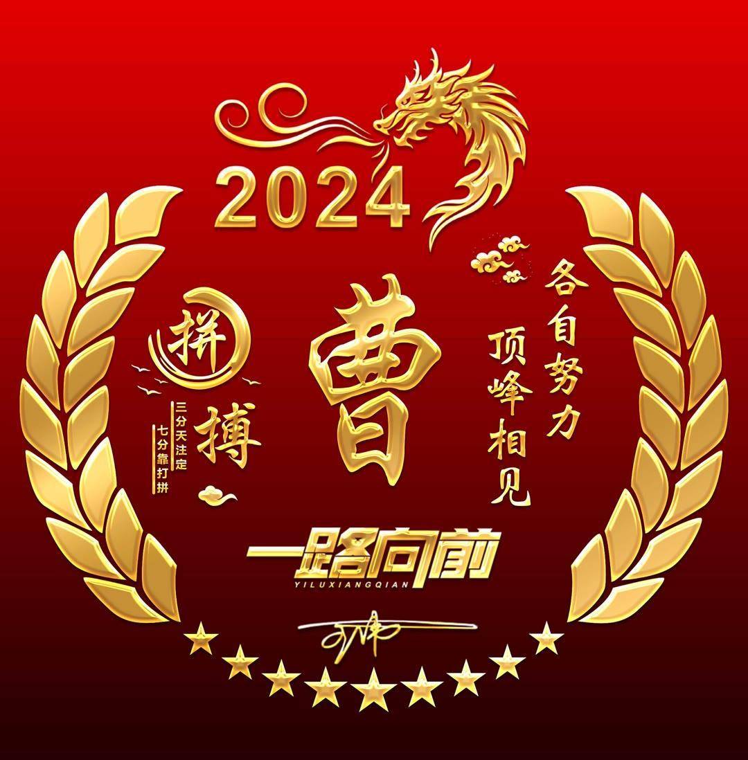 2024你该换个微信头像了,龙年30张经典大气连笔签名头像,请查收