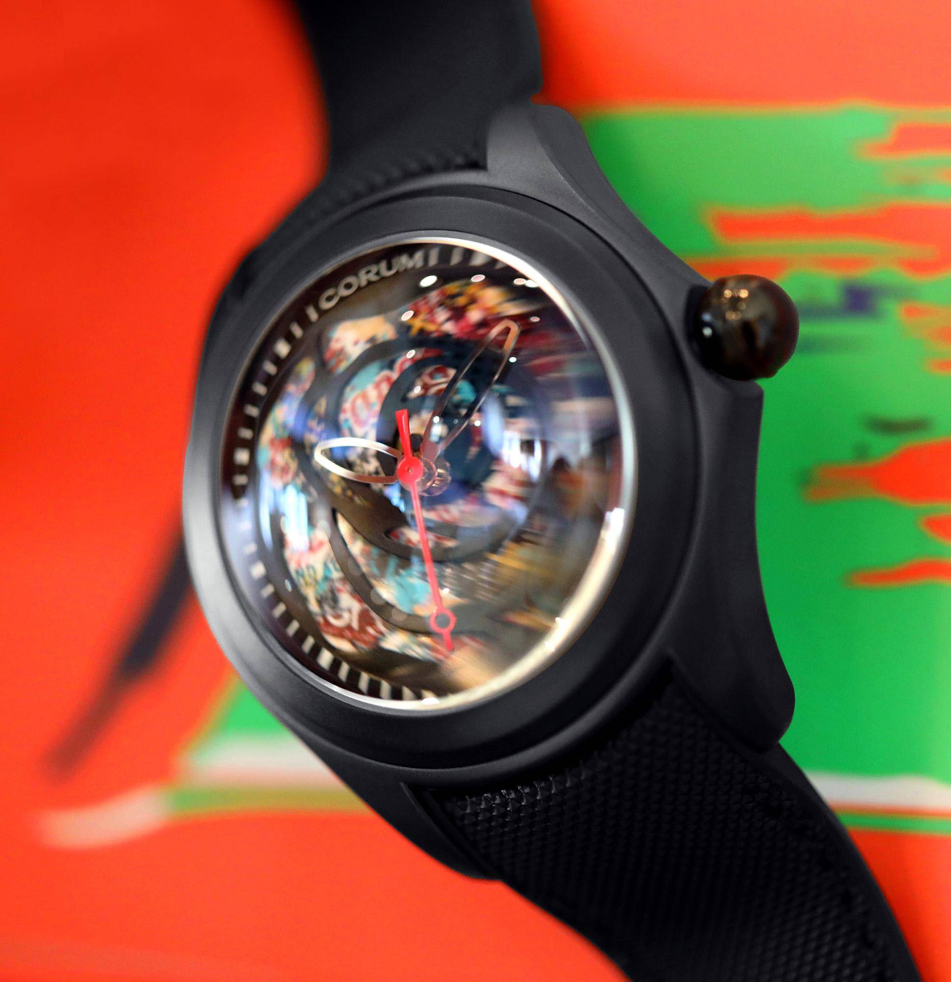 水晶泡泡与玫瑰花,这支泡泡表魅力无穷_aiiroh_昆仑_bubble