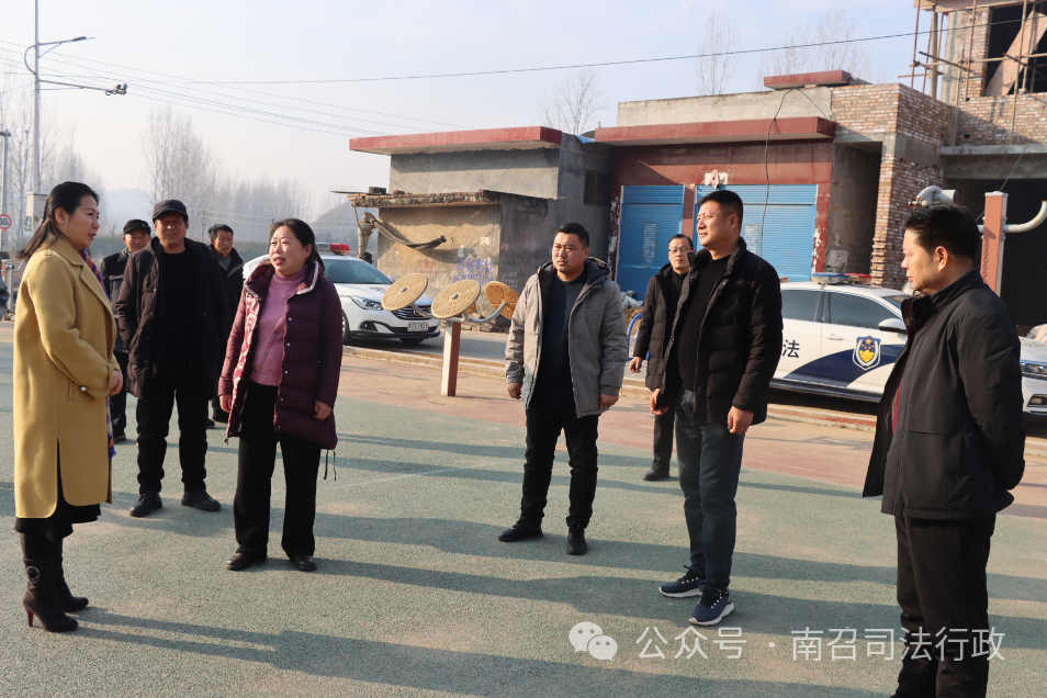 检查组先后到我县石门乡周庄村,太山庙乡曹店村,云阳镇官山村,留山镇