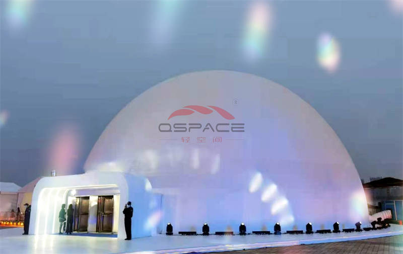 膜结构球形影院为观众打造观影新体验_未来_艺术_场景