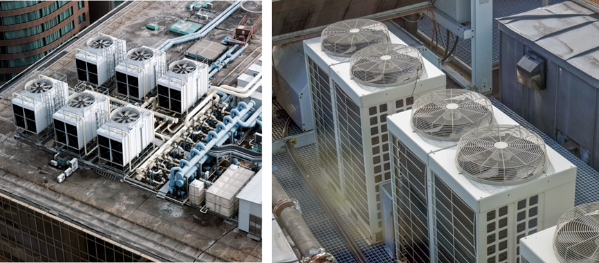 冷(热)媒循环水系统,冷却循环水系统,冷却塔风机系统