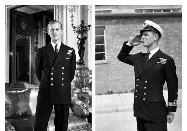 在很多重大场合,像送爱女安妮公主出嫁,菲利普亲王都选择了海军礼服