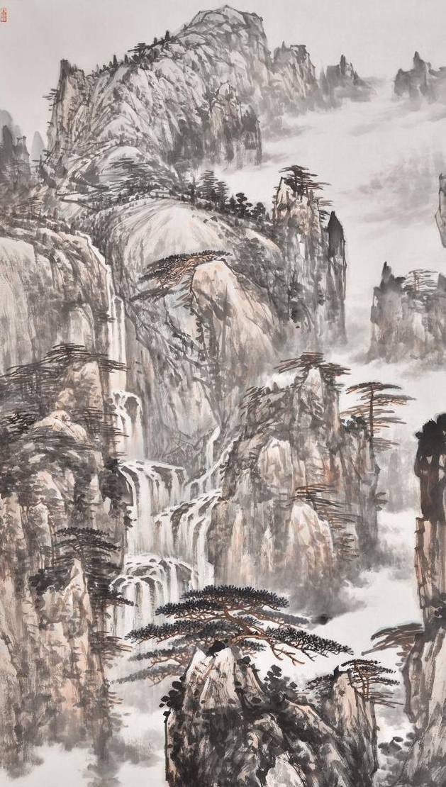 易从网竖版玄关挂画--山水画排行榜推荐