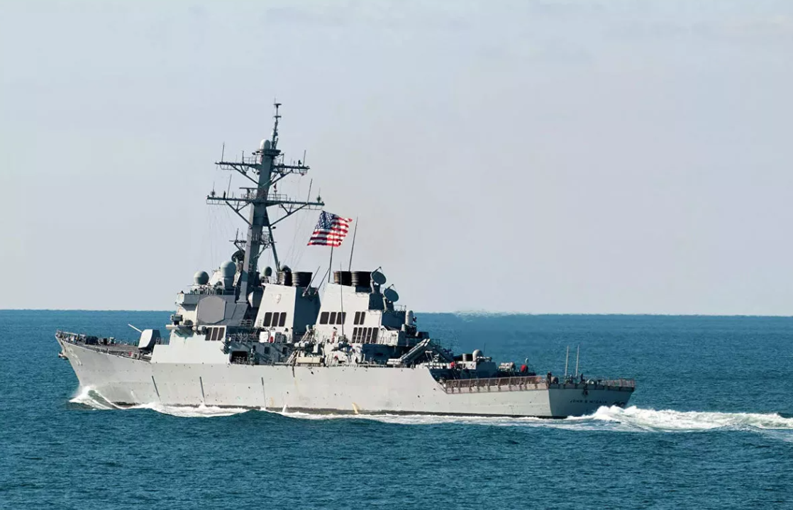 图为美国军舰本期话题,胡塞袭击美国船只.