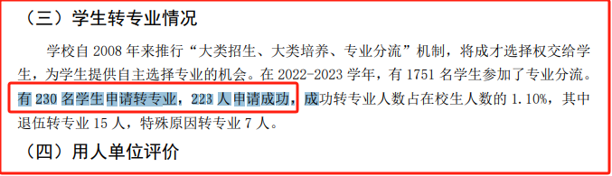 333所高校轉專業比例_人數_留言