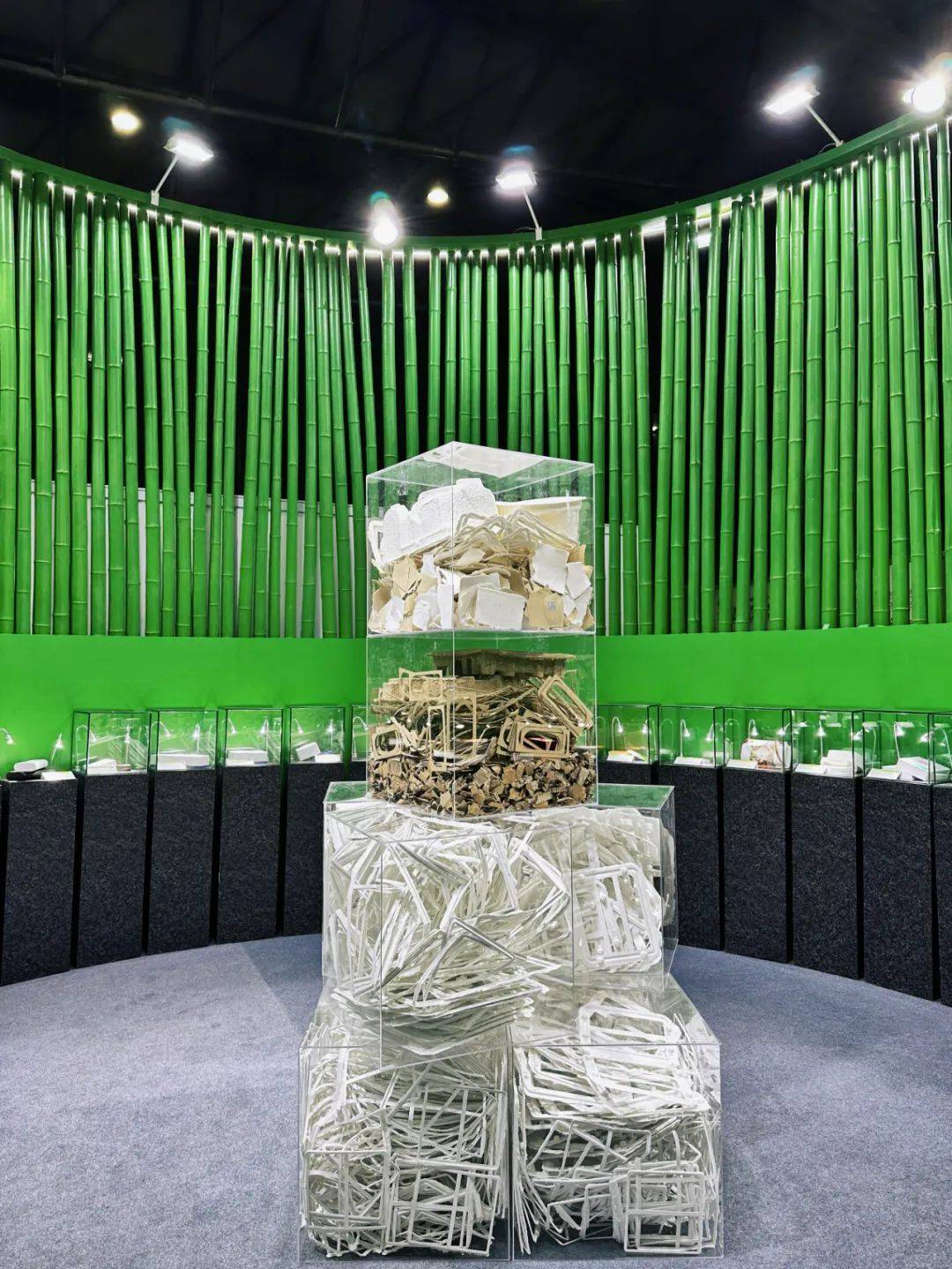 ipfm国际植物纤维纸浆模塑展永发模塑ipfm展会现场热热热热热!