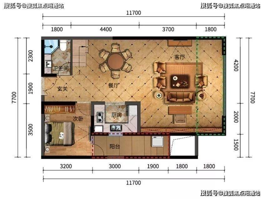 乾溼分離使用方便入戶玄關 大宅佈局樣板間內部配套1,愛琴海購物公園