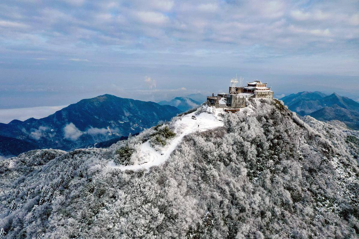 四川一座有望升为5a景区的山,是中国海拔最高的山岳型石林_华蓥_道教