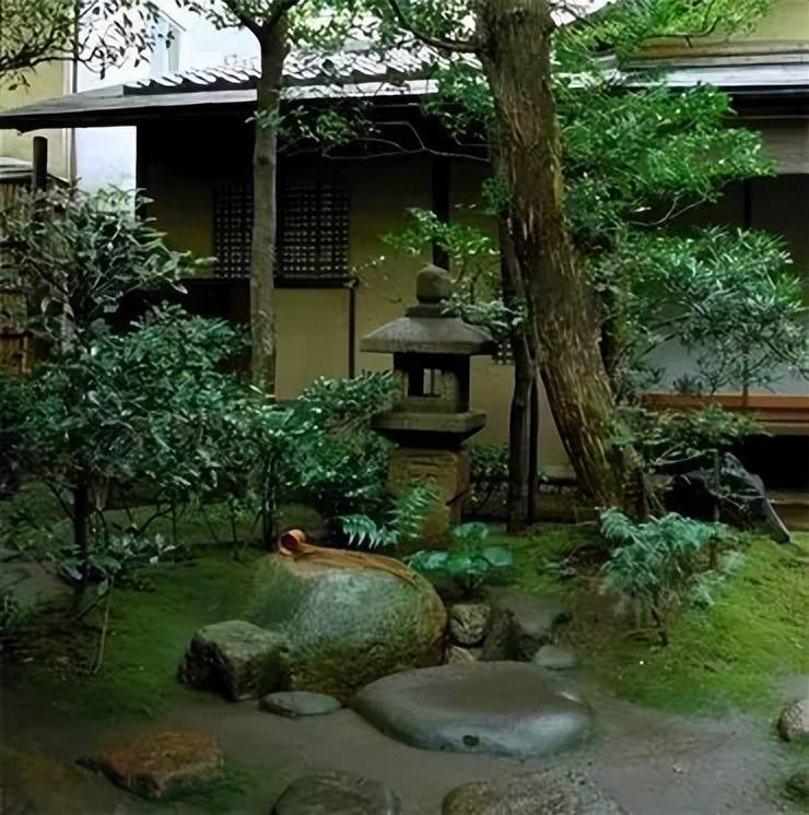 花园里的禅意小景,值得细品_元素_庭院_日式