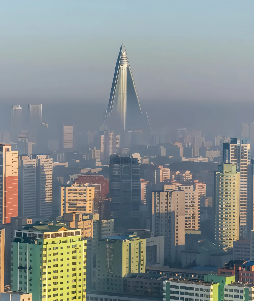 朝鲜最繁华的城市图片图片