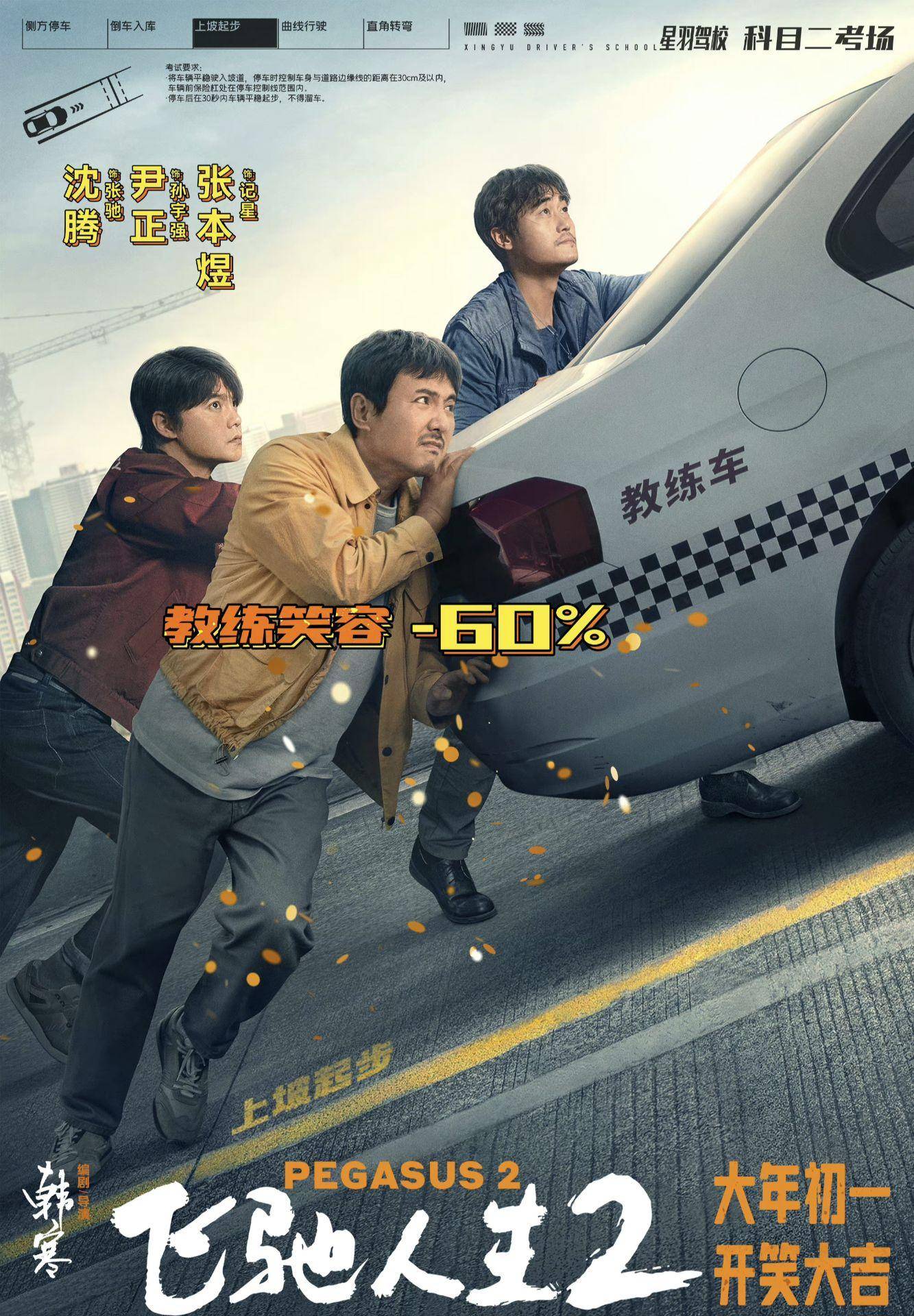 沈腾《飞驰人生2》春节档相约:韩寒编剧并执导!_票房_电影_励志