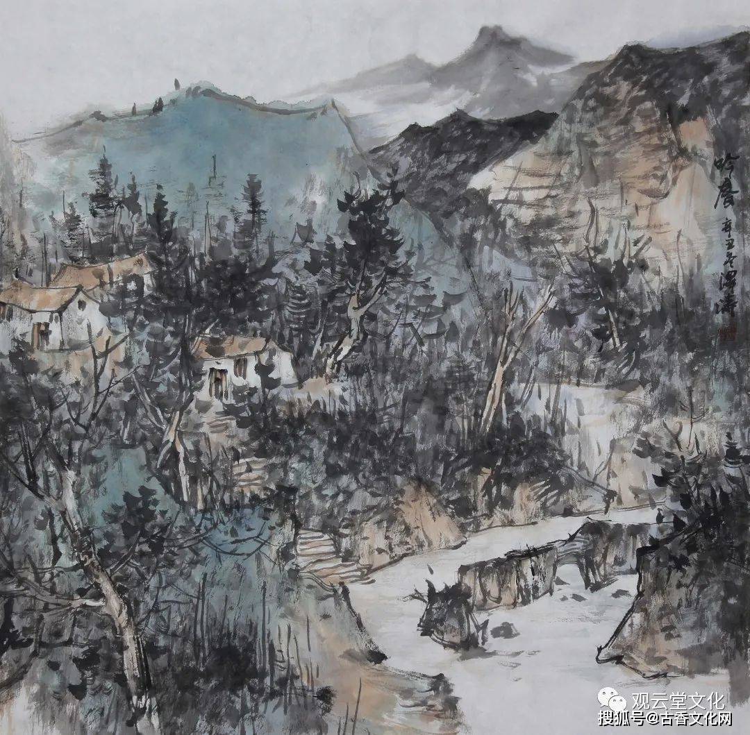 任泽涛山水画作品图片