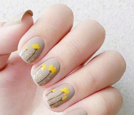 似锦的夏天做款繁花的美甲,花开指尖,网友:太好看了吧_指甲_粉色_图案