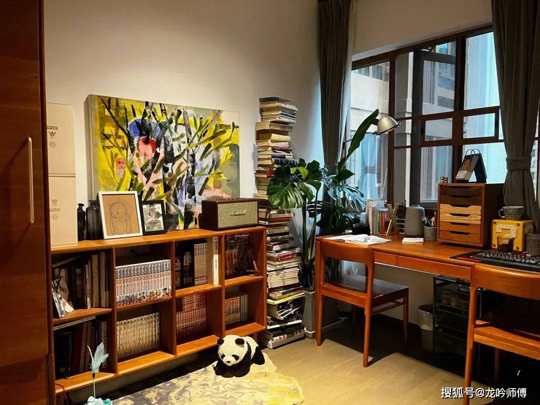 龙吟师傅:良好的客厅植物布局和书房书架的摆放
