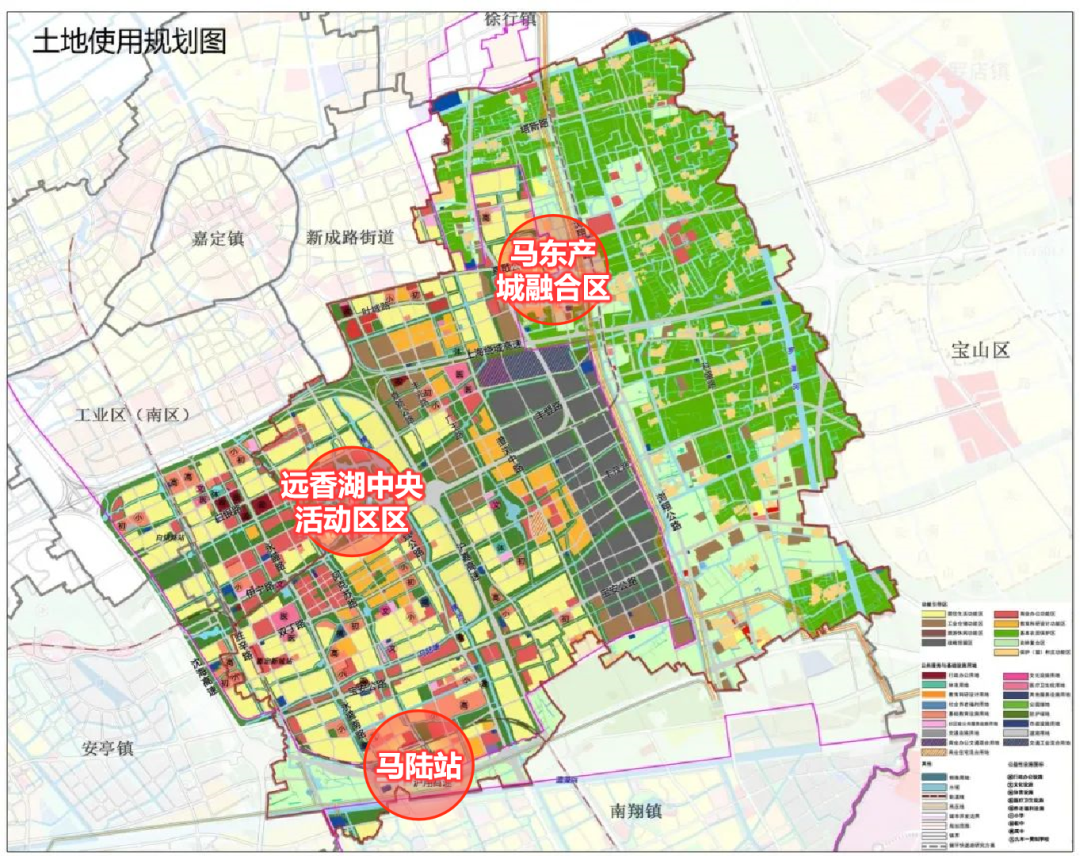 在嘉定區馬陸鎮國土空間規劃(2019-2035年)公示之中就明確表明,馬陸