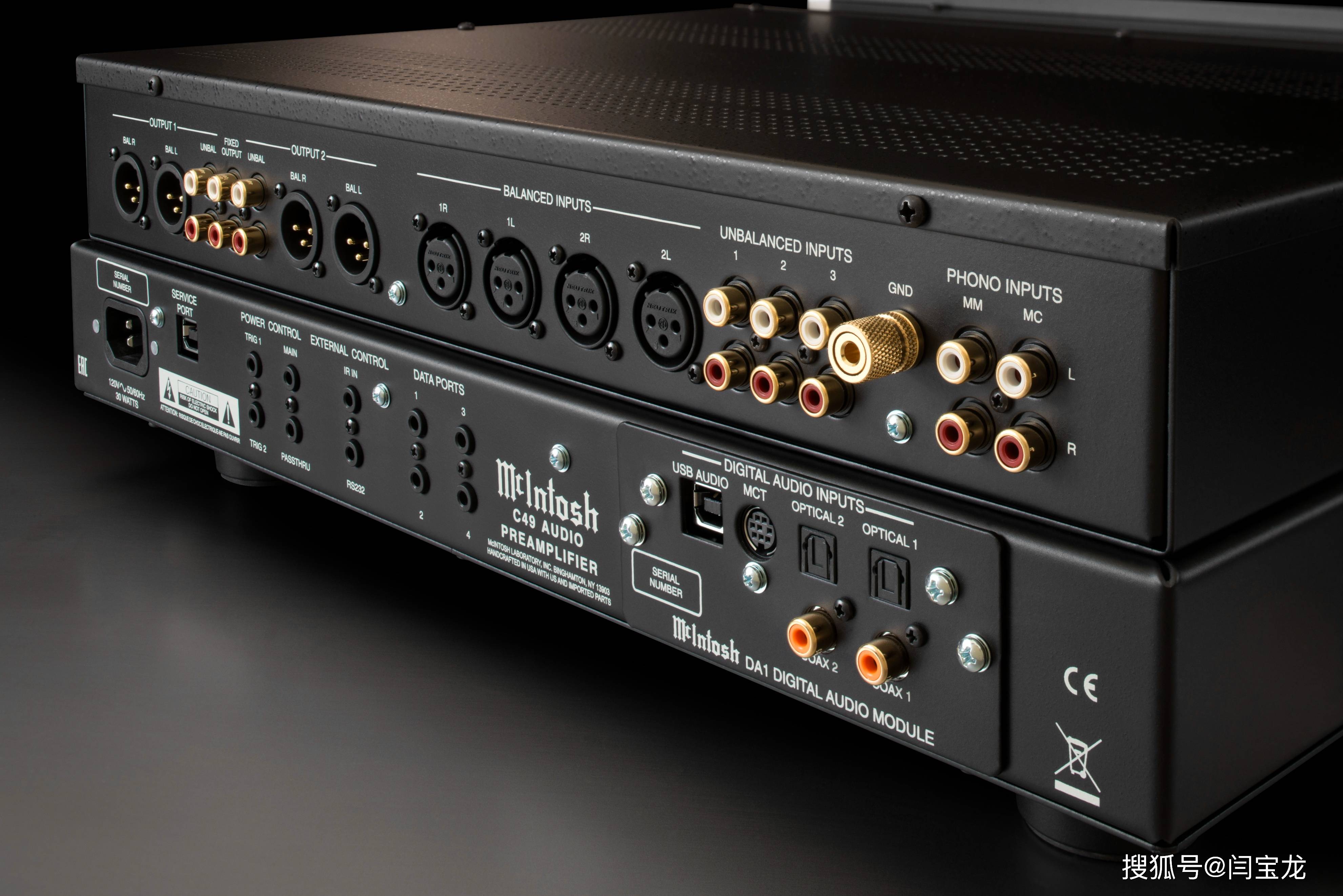 西安宝丽昌分享美国mcintosh麦景图c49前级功放性能全面分析