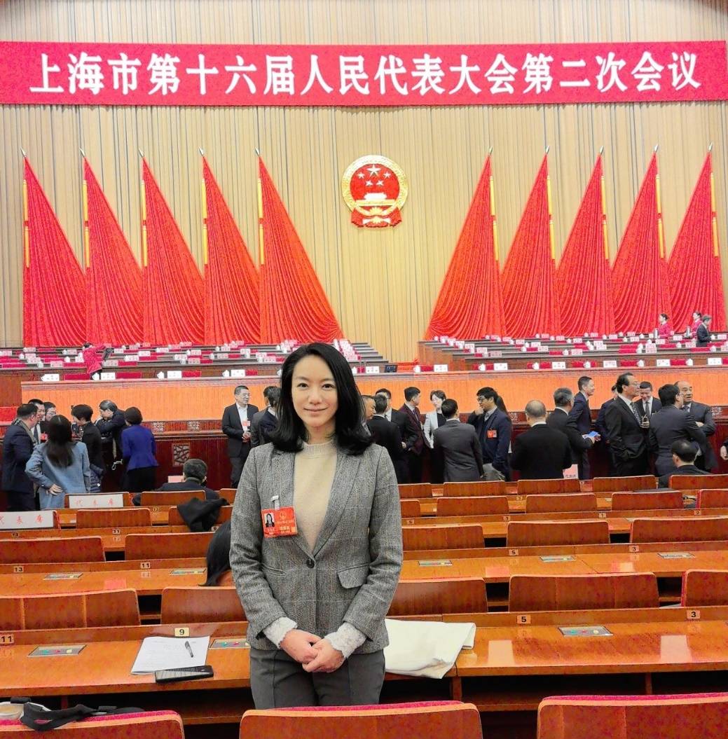 2024上海两会丨上海市人大代表,外企德科上海公司总经理宋菲菲出席并