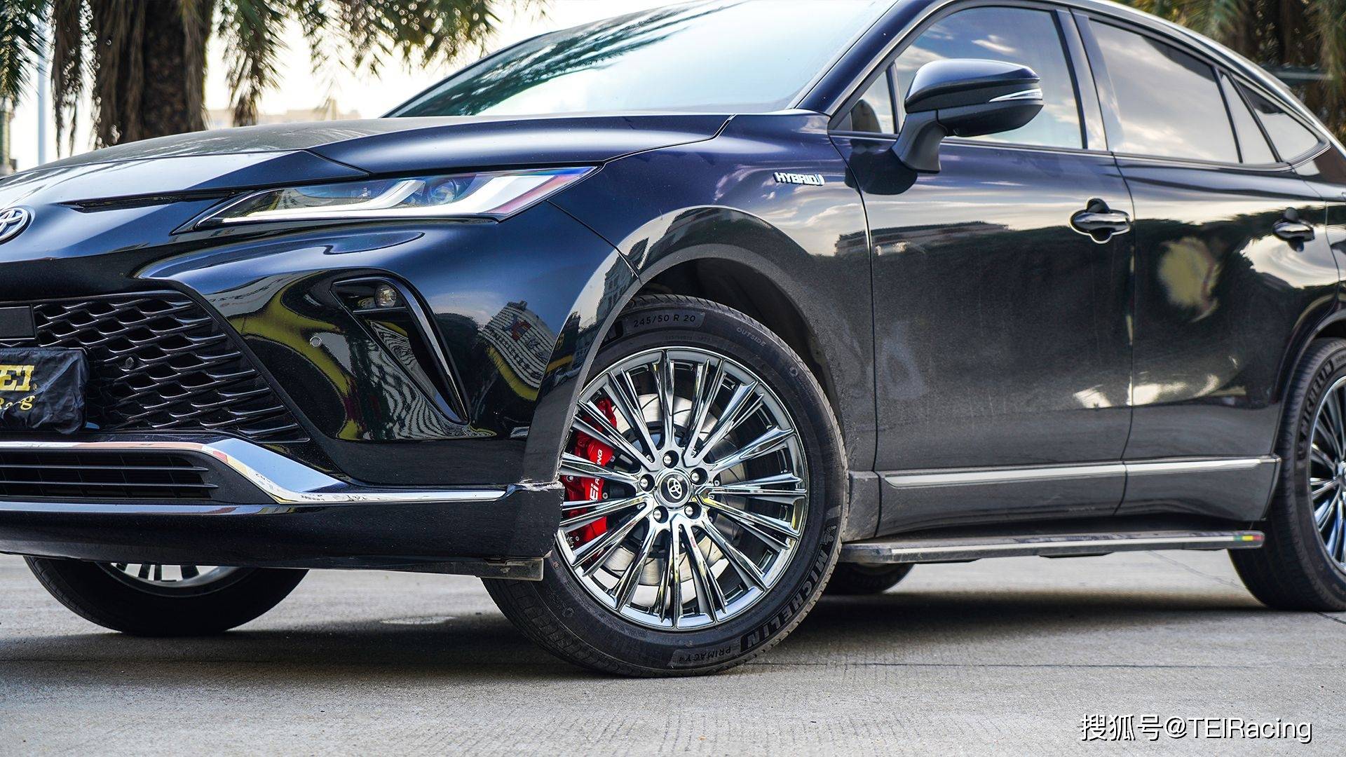 改装案例丨丰田威飒升级p60ns大六活塞刹车卡钳套件_搜狐汽车_搜狐网