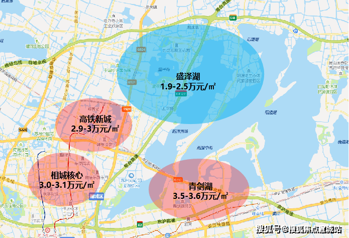 龍湖鏡湖原著售樓處電話:400-998-9694(7宗地塊位置分佈圖)地塊核心