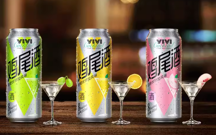东鹏饮料推出首款低度酒 vivi鸡尾酒8度"微醺"不要太上头