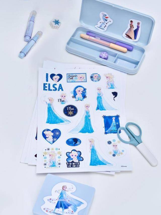 力涂色卡图:冰雪奇缘主题百宝箱-公主课程表爱普生始终站在科技的前沿