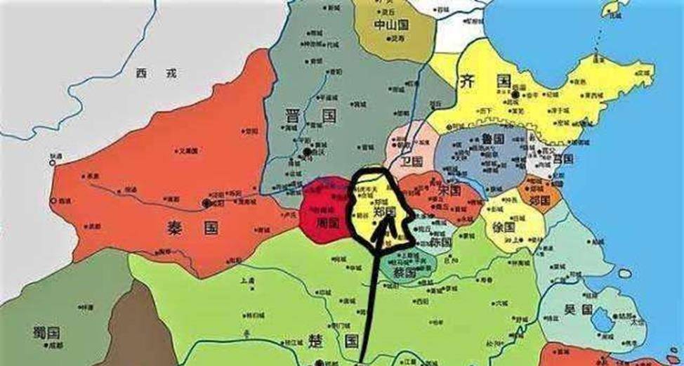地处四战之地的郑国(春秋时期)的悲歌_楚国_晋国_郑文公