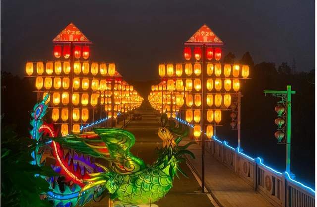 春节的"熙和湾",为你呈现一场绝美的光影盛宴——兴宁之夜·光影