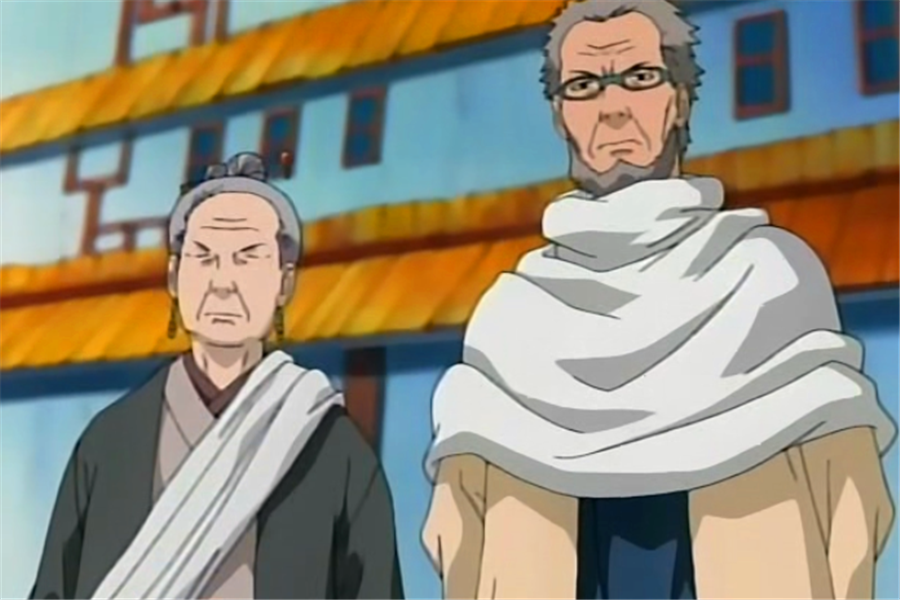 在第三代火影猿飞日斩的时代,转寝小春和水户门炎成为了木叶村的高层