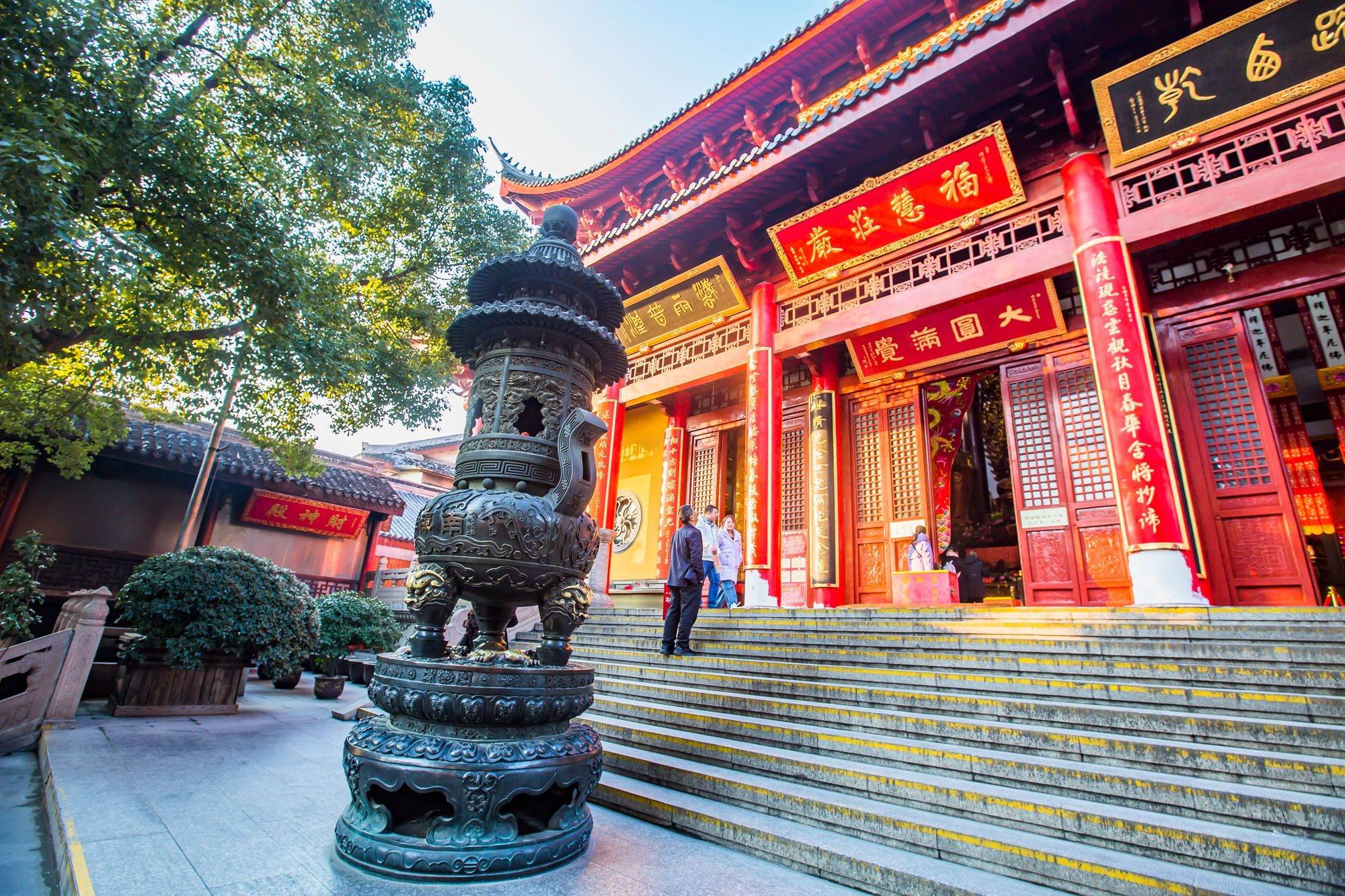 江苏无锡有一座南禅寺,有上千年历史,有"江南最胜丛林"的美誉_寺庙