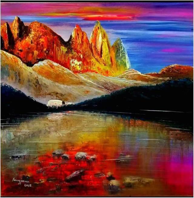 殿堂级艺术名家——黄建南_作品_国画_油画