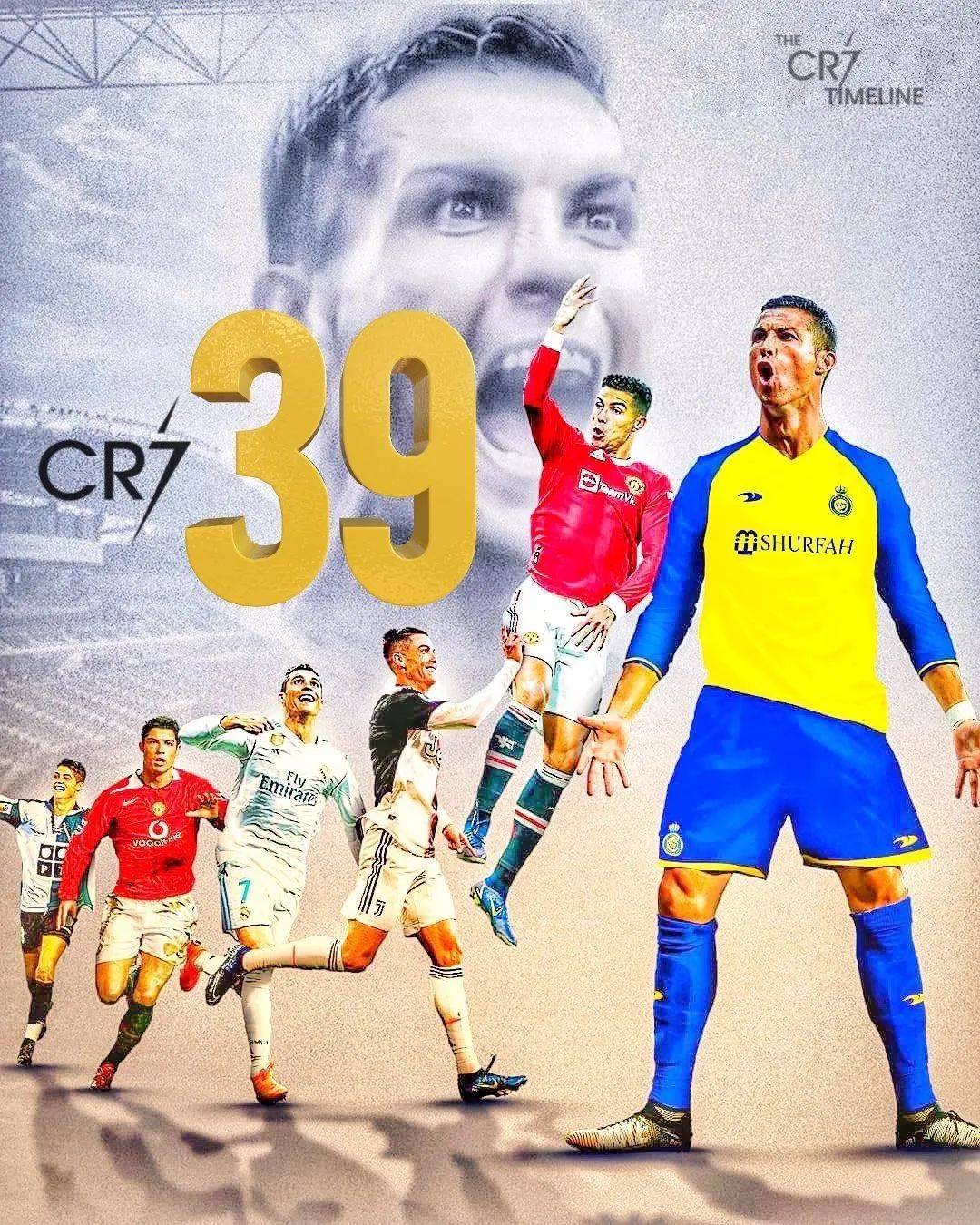 c罗39岁生日,收到重要邀请!