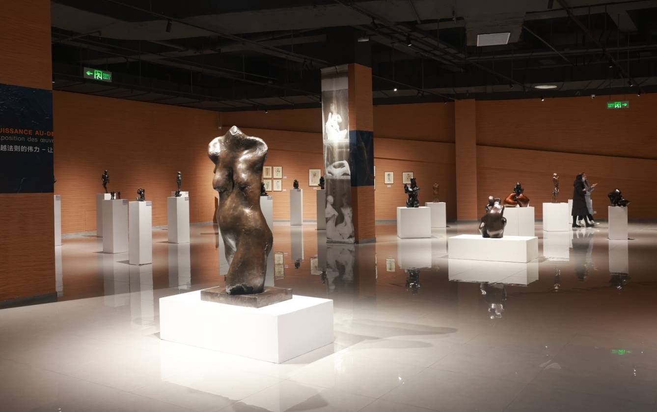 "让·卡尔多"艺术作品展在呼和浩特雕塑艺术馆展出_展览_市民_造型