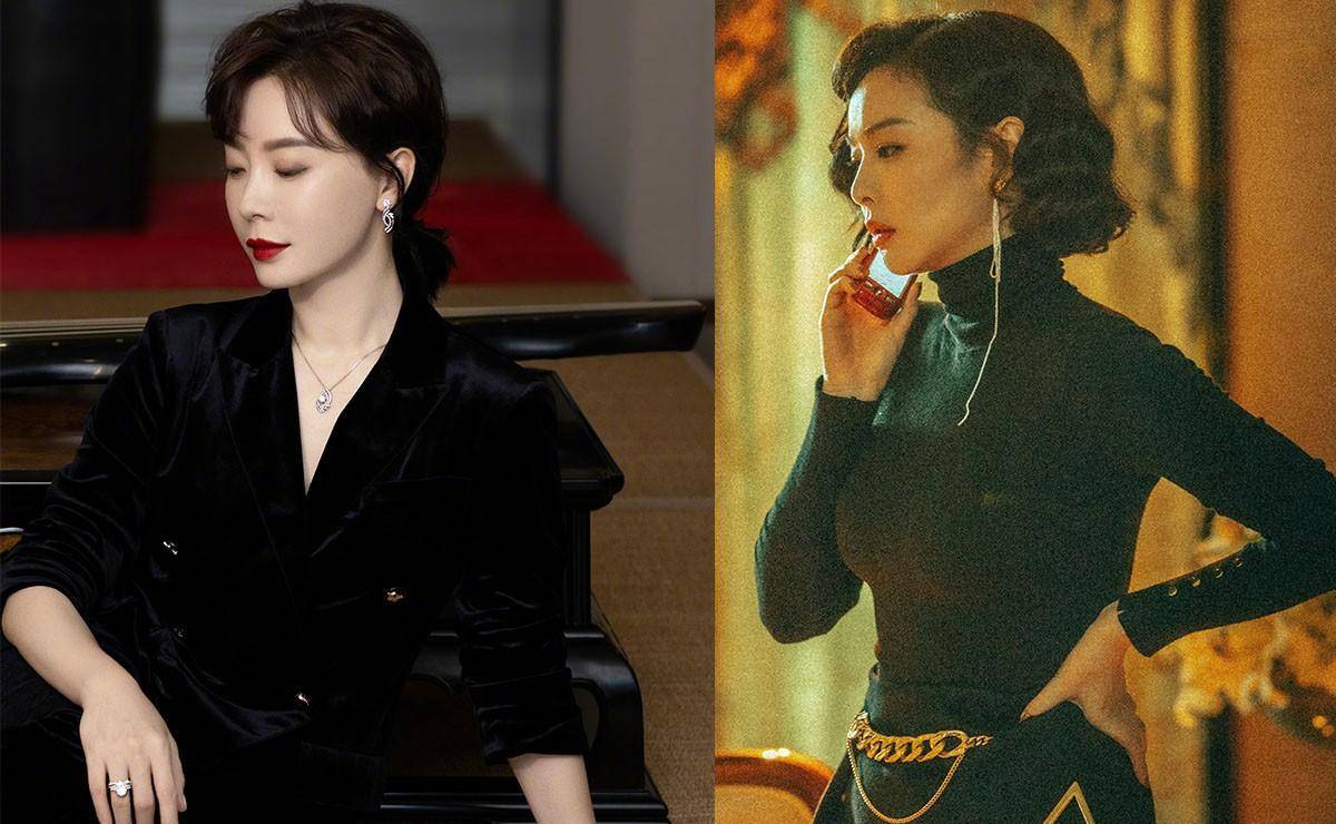 左:陈数 右:高叶怎么拥有熟龄女人的时髦?