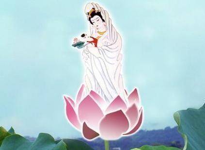 此时,他再次祈祷念诵观音圣号,虔诚地向观音菩萨祈愿:"我愿意前往江东