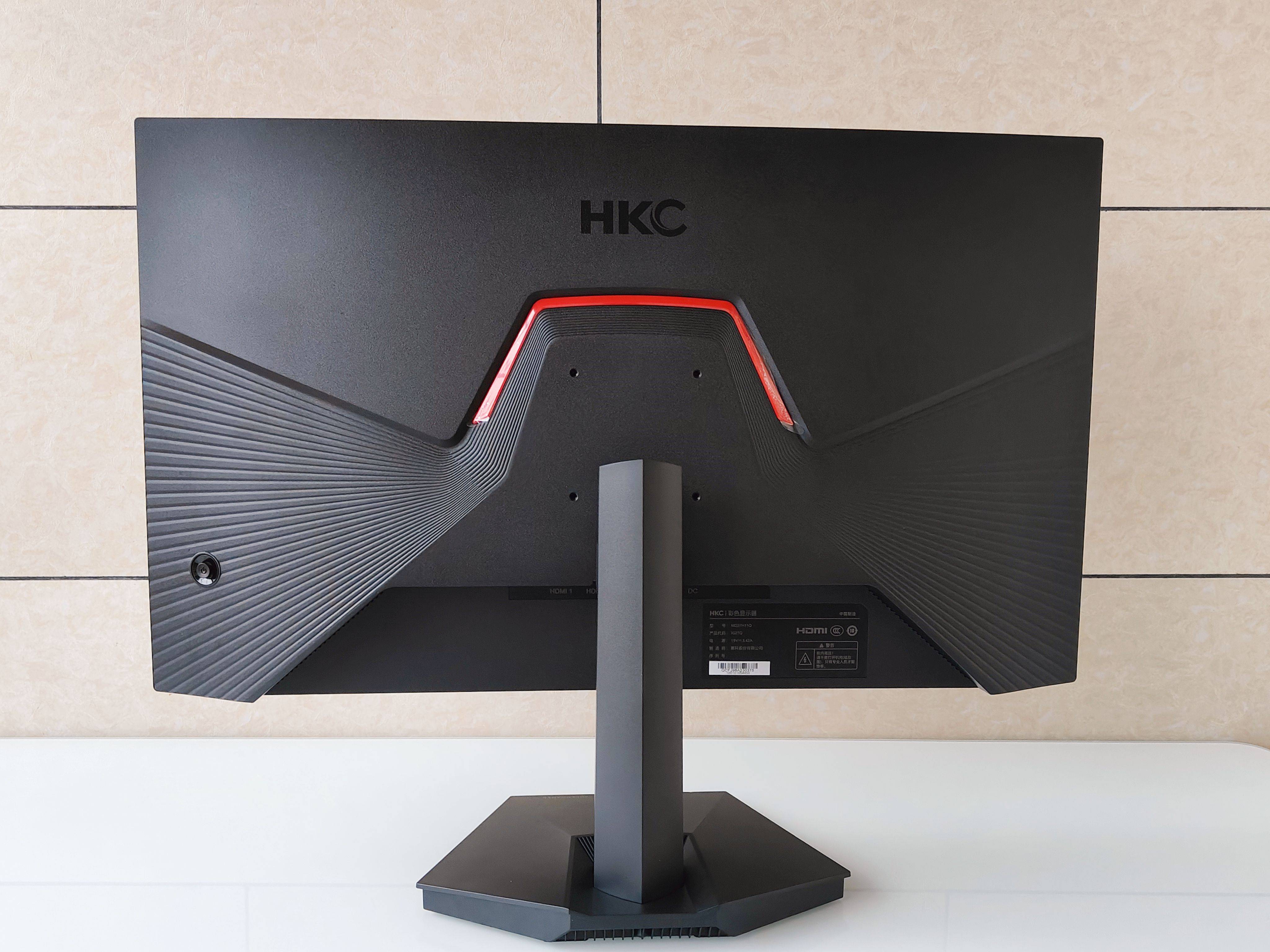 百元电竞显示器首选,170hz高刷新率,hkc ig27q 简评__
