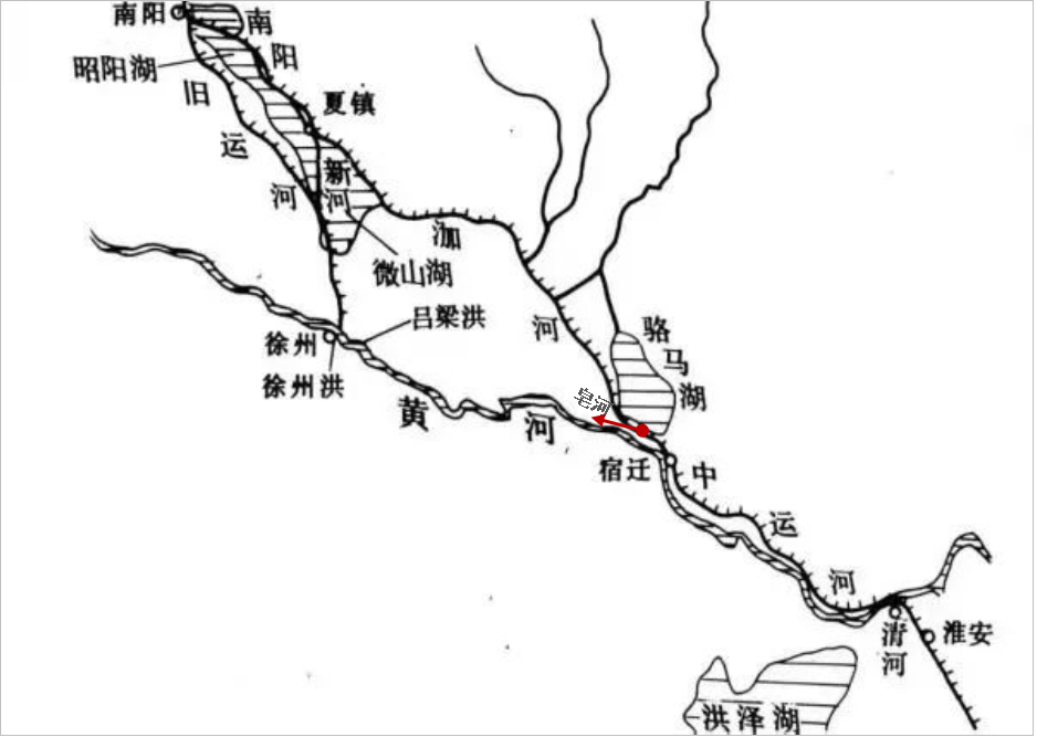 大运河宿迁段|治河咽喉,漕运转轴_中运河_黄河_行宫