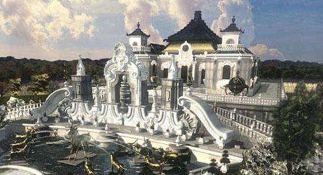 英国公布圆明园修复图,珍宝随处可见,充满奇花异草宛如仙境