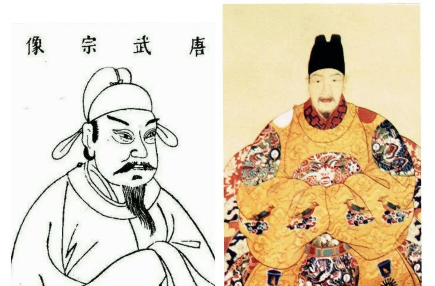 比如唐敬宗李湛,唐文宗李昂,唐武宗李炎,哥儿仨连着"兄终弟