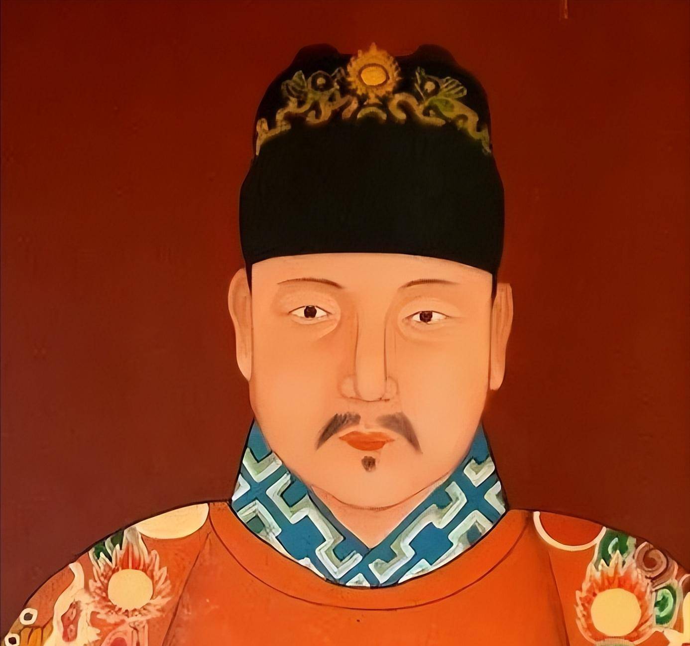 明光宗朱常洛像天启二年,朱由检被哥哥朱由校进封为信王,也意味着