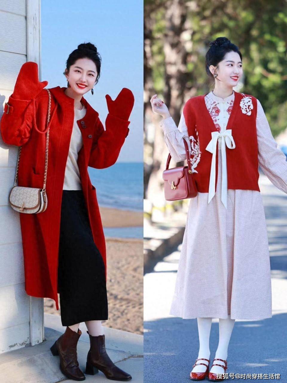 40岁的女人,穿衣不用扮嫩,过年有这3款就够了,美得又