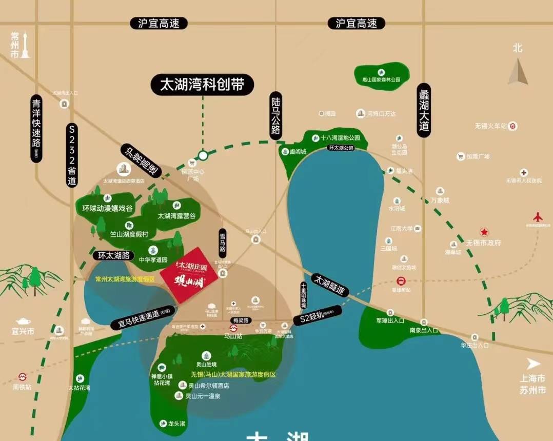 万泽太湖庄园规划图图片