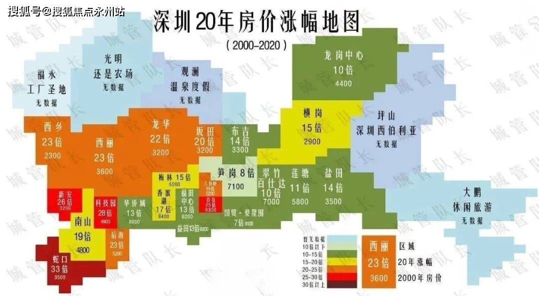 深圳房价地图图片