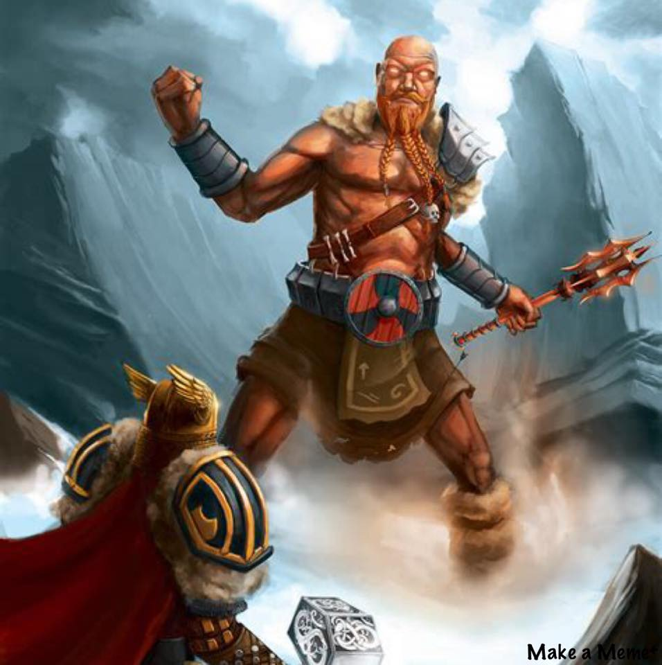 巨人系列之神话之北欧神话巨人-赫朗格尼尔_故事_傲慢_奥丁