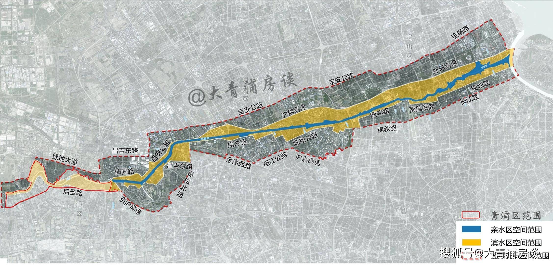 近日,关于《吴淞江-蕰藻浜航道工程和沿线地区专项规划》的草案公示.
