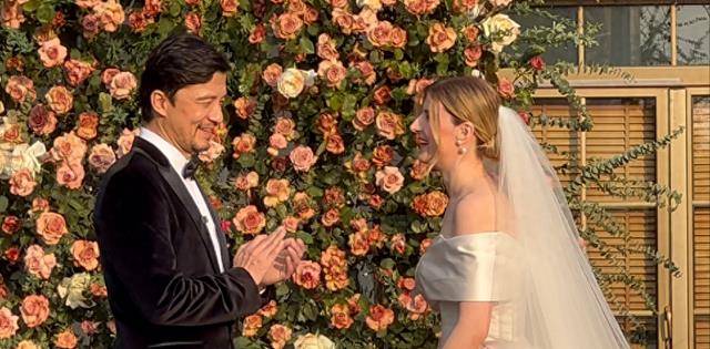 49岁谢晖再婚迎娶俄罗斯超模女友,与前妻结婚7年