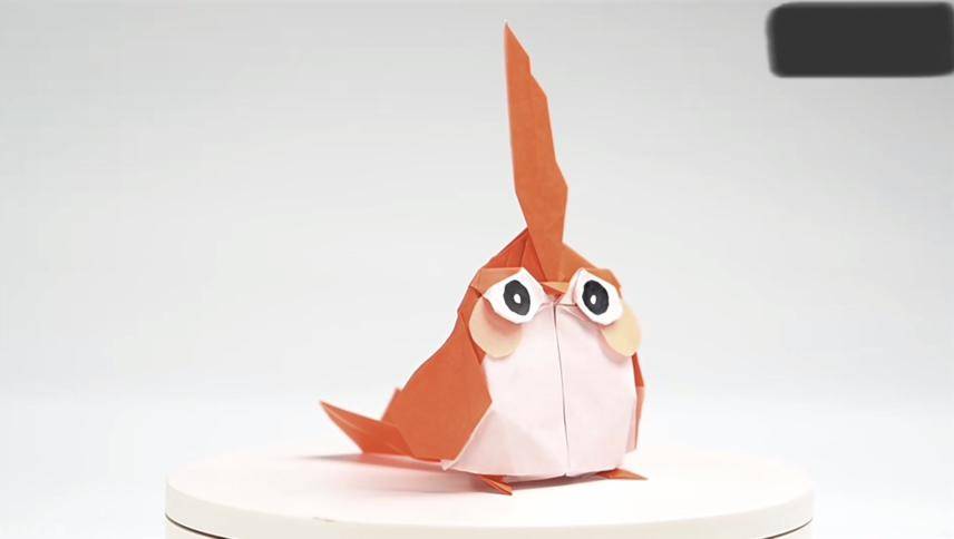 折纸鸟原来是真的?手大佬巧手还原星铁小动物,玩家集体求教程